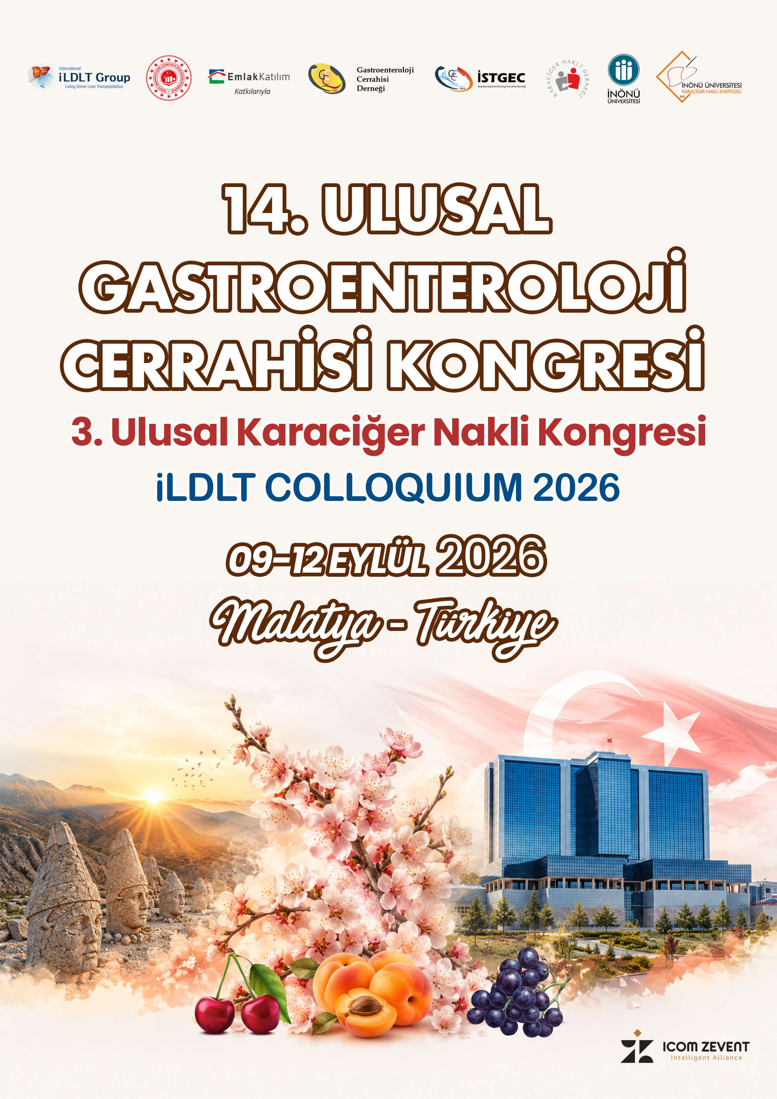 14. Ulusal Gastroenteroloji Cerrahisi Kongresi & 3. Ulusal Karaciğer Nakli Kongresi